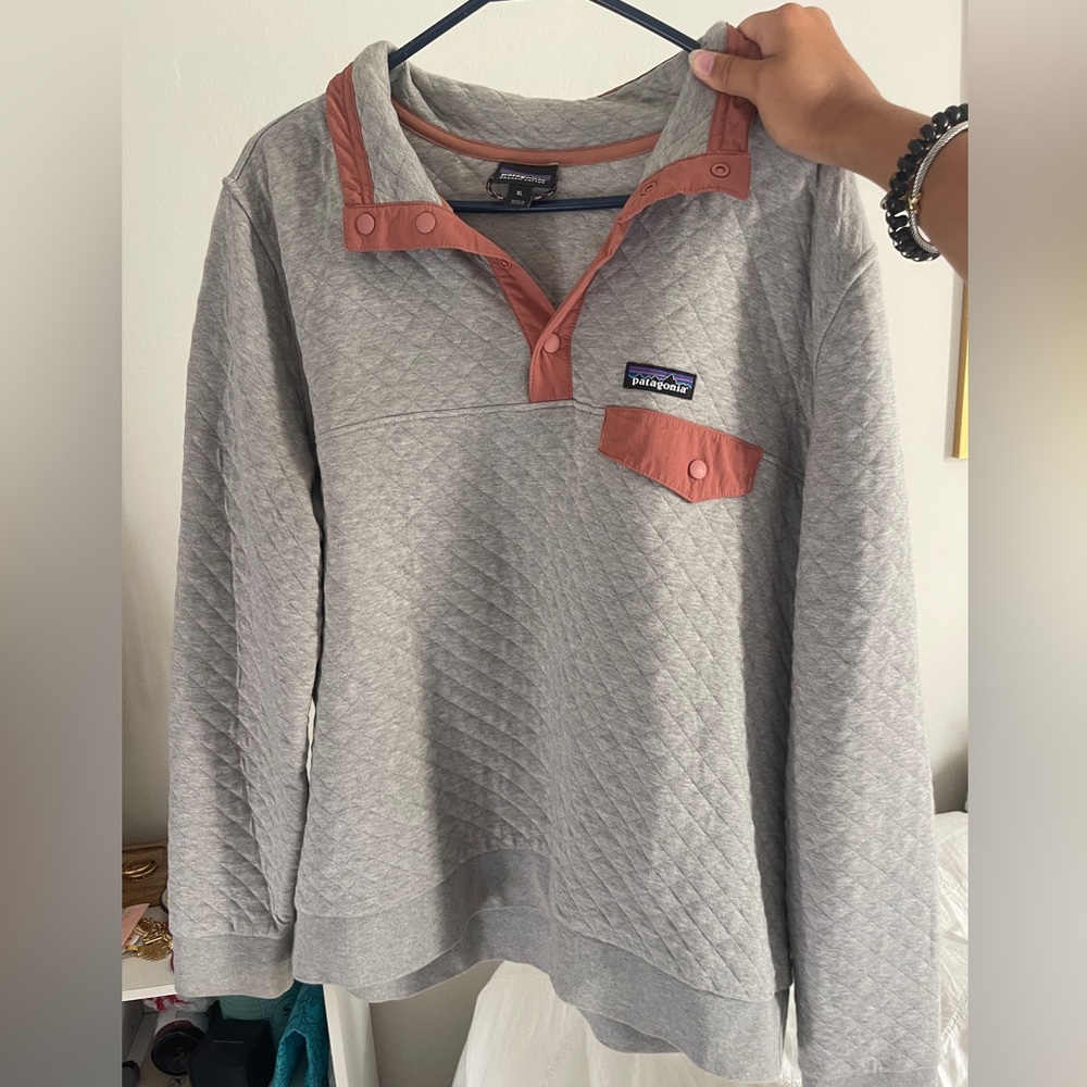 Women's Patagonia Organic Cotton Quilt Snap-T Pullover